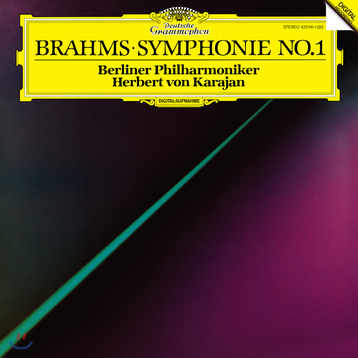 Herbert von Karajan 브람스: 교향곡 1번 - 헤르베르트 폰 카라얀 (Brahms: Symphony Op.88) [LP]