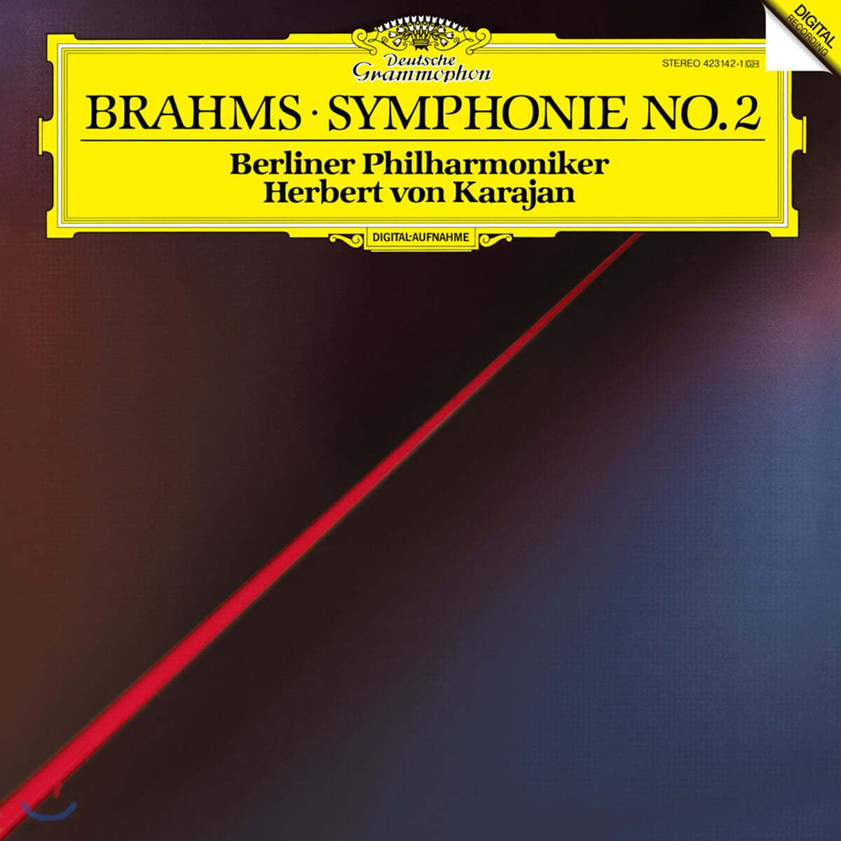 Herbert von Karajan 브람스: 교향곡 2번 - 헤르베르트 폰 카라얀 (Brahms: Symphony Op.73) [LP]