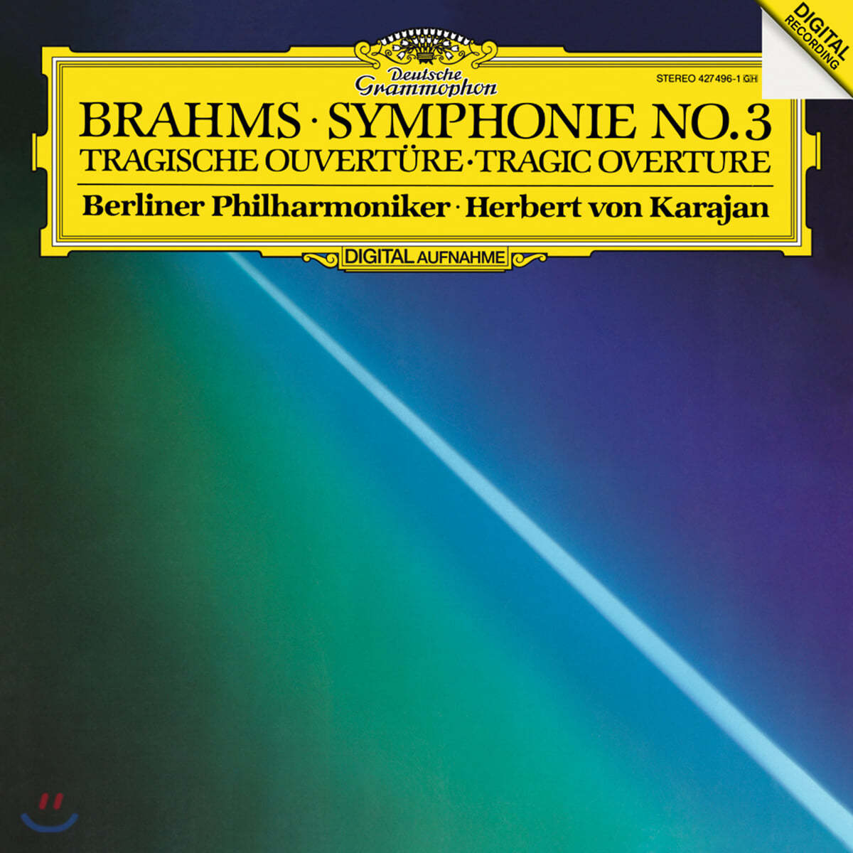 Herbert von Karajan 브람스: 교향곡 3번 - 헤르베르트 폰 카라얀 (Brahms: Symphony Op.90) [LP]