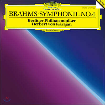 Herbert von Karajan — 헤르베르트 폰 카라얀 (Brahms: Symphony Op.98) 앨범 커버