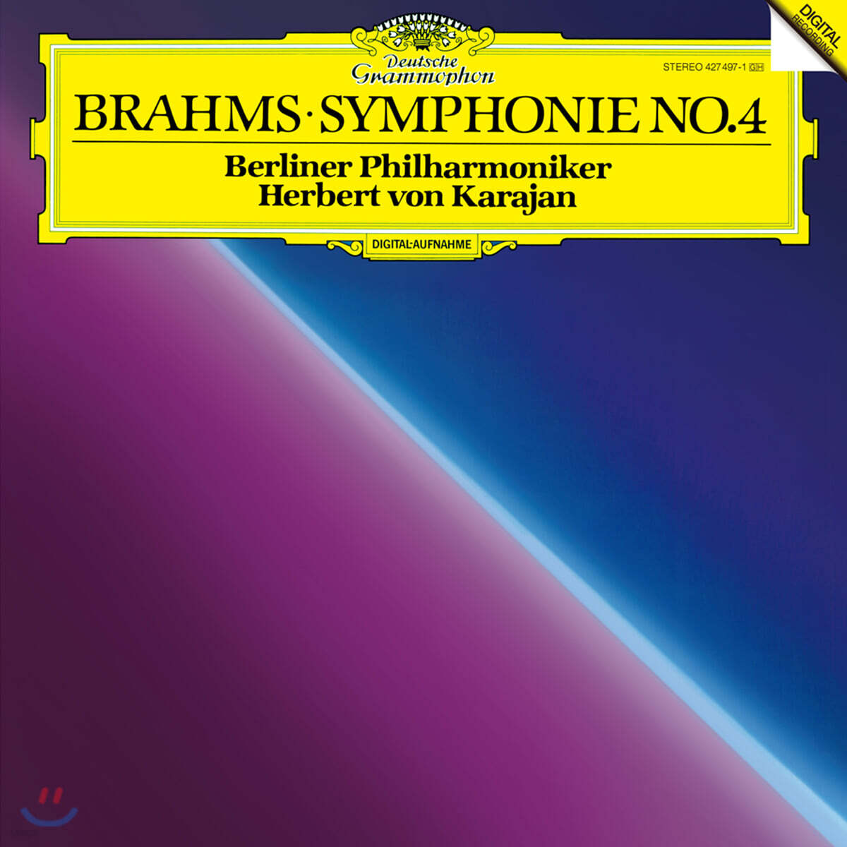 Herbert von Karajan 브람스: 교향곡 4번 - 헤르베르트 폰 카라얀 (Brahms: Symphony Op.98) [LP]