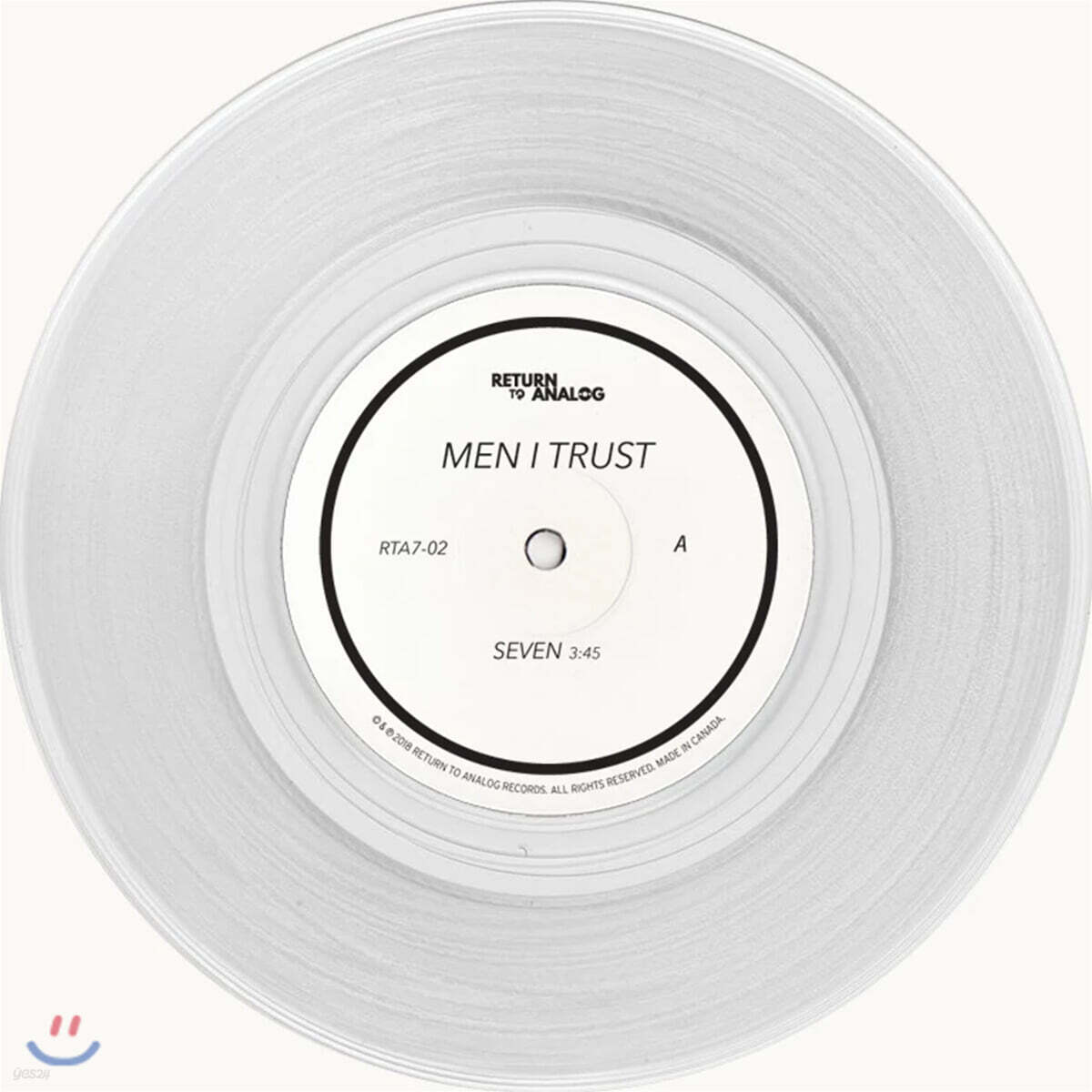 Men I Trust (멘 아이 트러스트) - Seven EP [7인치 투명 컬러 Vinyl]