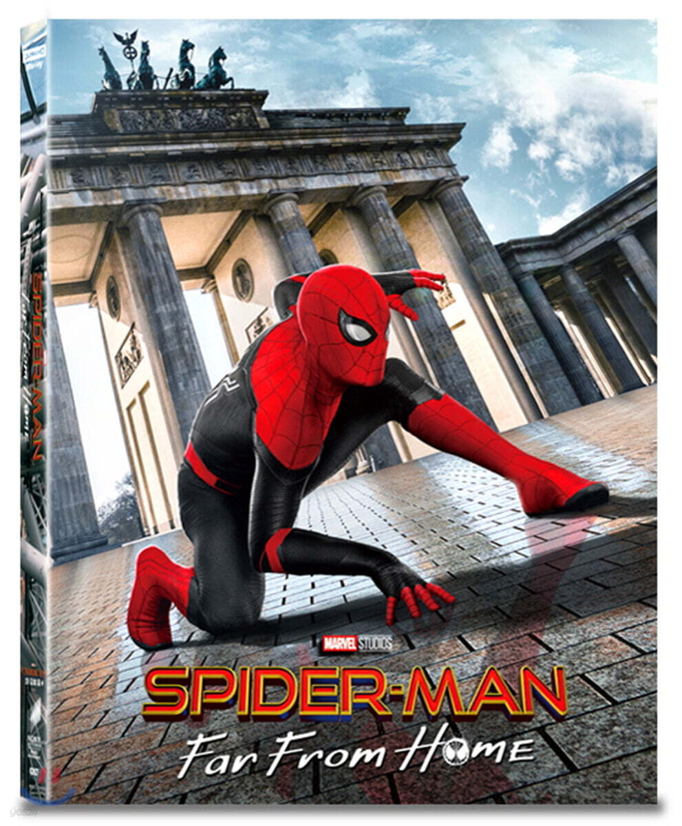 스파이더맨 : 파 프롬 홈 B 렌티큘러 오링케이스(4disc: 4K UHD + 3D +2D+보너스 스틸북 한정판) : 블루레이