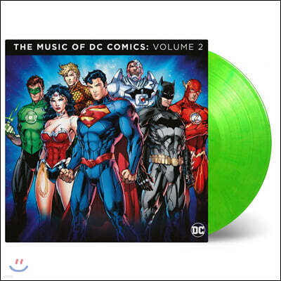 John Williams,Hans Zimmer,Danny Elfman,Graeme Revell,Junkie XL,Bud Collyer,Shirley Walker,Neal Hefti — DC 코믹스 컴필레이션 2집 (The Music of DC Comics: Volume 2) 앨범 커버