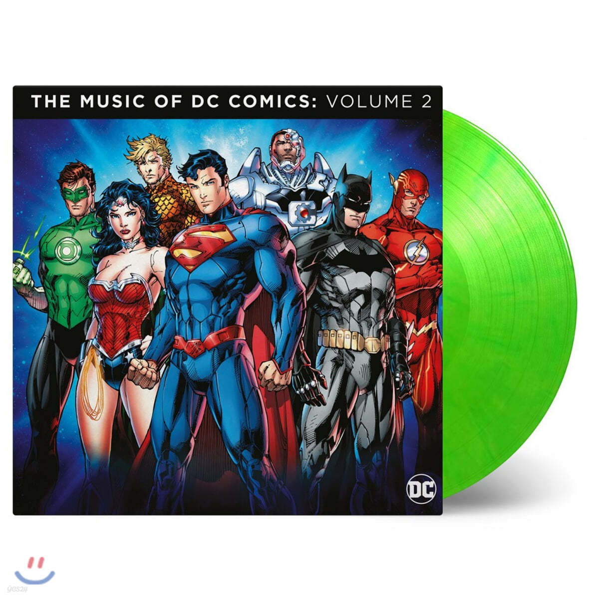 DC 코믹스 컴필레이션 2집 (The Music of DC Comics: Volume 2) [라임 그린 컬러 2LP]