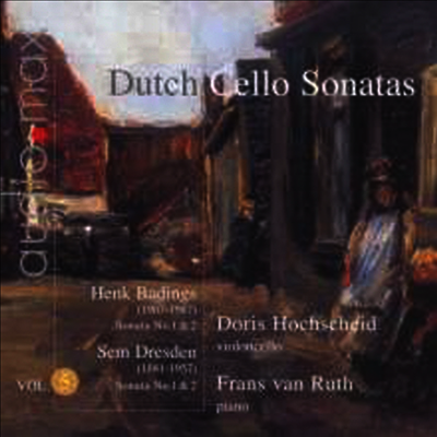 Audiomax 드레스덴, 바딩스: 첼로 소나타 1, 2번 (Dresden & Badings: Cello Sonata No.1 & 2) (SACD Hybrid) - Dresden & Badings