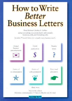 How to Write Better Business Letters