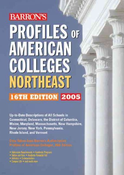 Profiles of American Colleges, Northeast