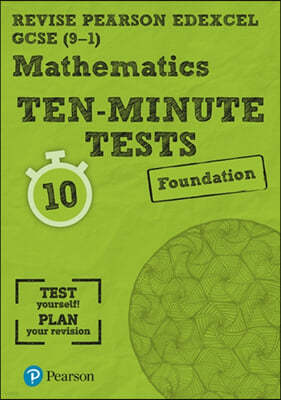 Pearson REVISE Edexcel GCSE Maths (Foundation) Ten-Minute Tests - 2025 and 2026 exams