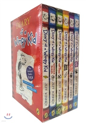 Diary of a Wimpy Kid #1-6 Set : copy slipcase
