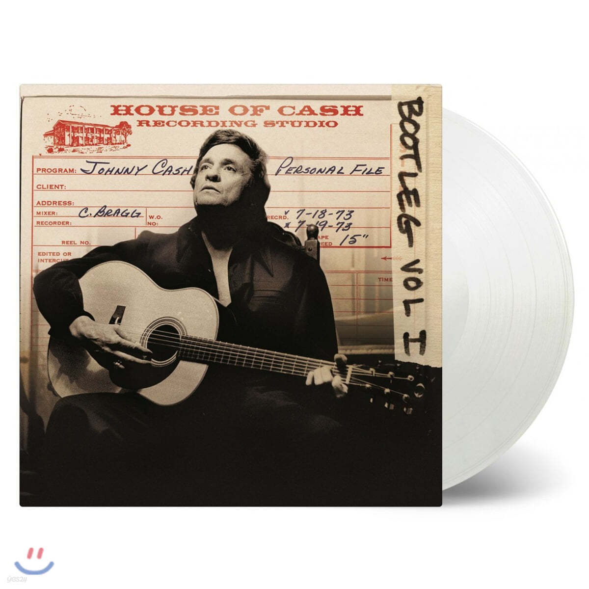 Johnny Cash (조니 캐쉬) - Bootleg 1: The Personal Files [투명 컬러 3LP]