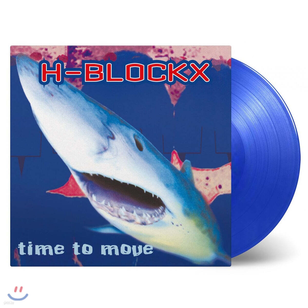 H-Blockx (에이치-블락스) - Time To Move [투명 블루 컬러 LP]