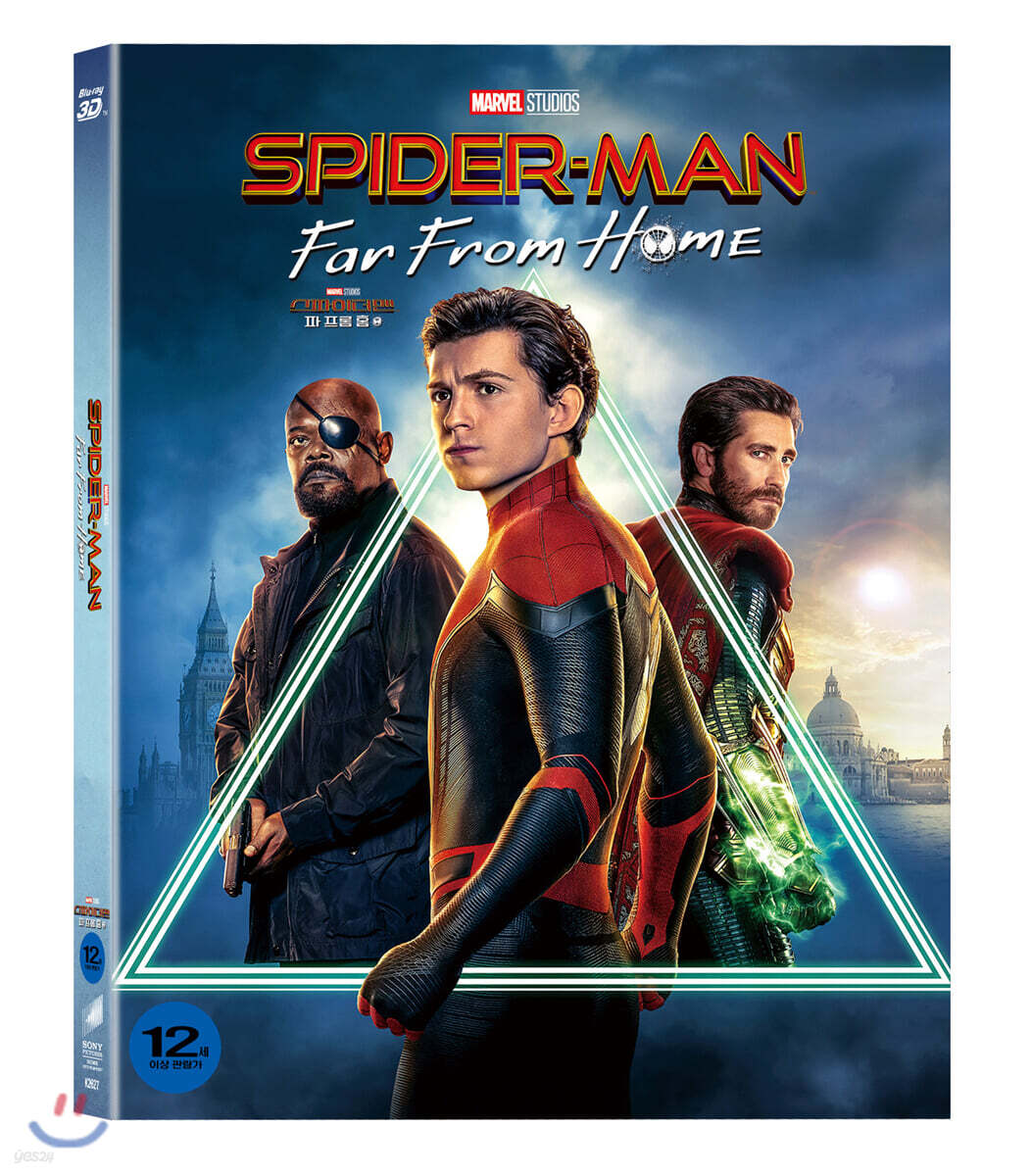 스파이더맨 : 파 프롬 홈 3D & 2D 합본+Bonus Disc [슬립케이스 한정판 초회 한정 3Disc]