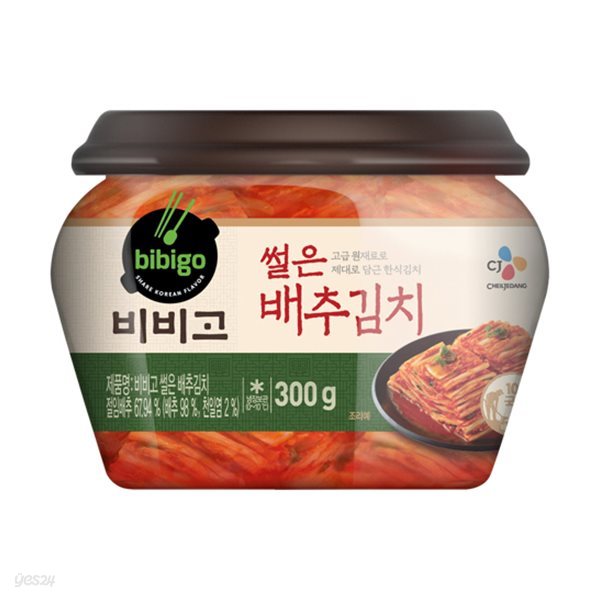 비비고 썰은배추김치 300g (용기)