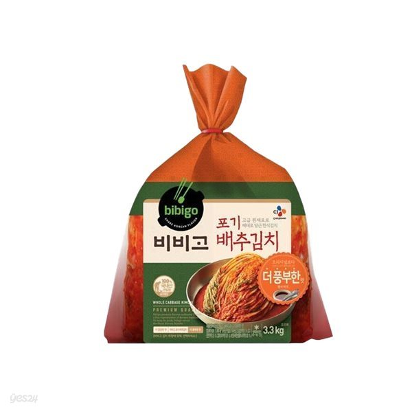 비비고 포기배추더풍부한맛3.3kg