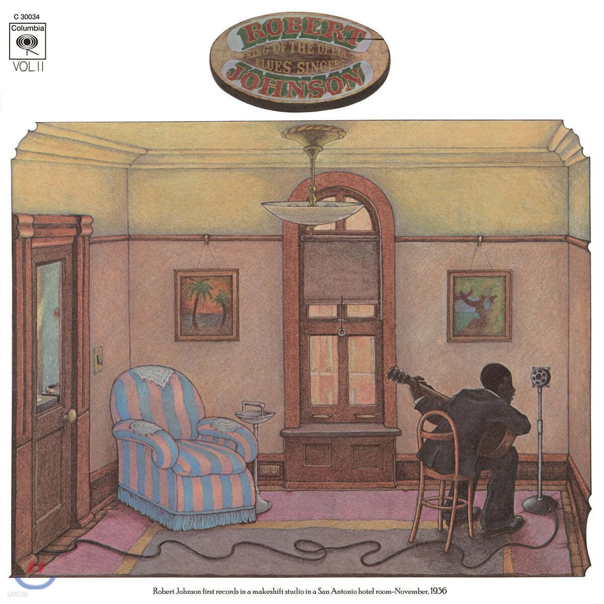 Robert Johnson (로버트 존슨) - King of the Delta Blues Singers Vol. 2  [LP]