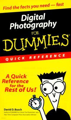 Digital Photography for Dummies: Quick Reference