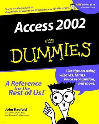 Access 2002 for Dummies(r)