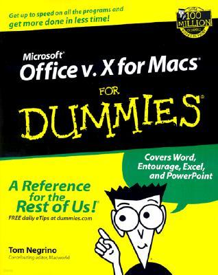Microsoft Office V.X for Mac for Dummies