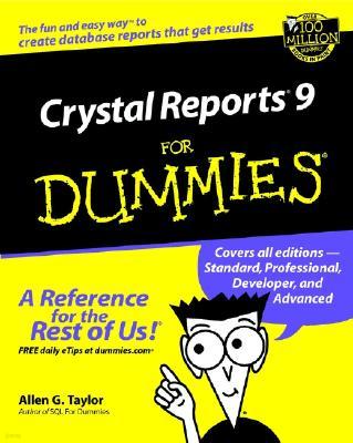 Crystal Reports 9 for Dummies