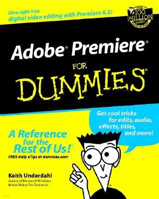 Adobe Premiere  for Dummies