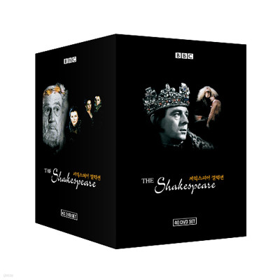 BBC ͽǾ ÷ 40 ȹ ڽ Ʈ (BBC The Shakespeare Collection 40 DVD BOX SET)