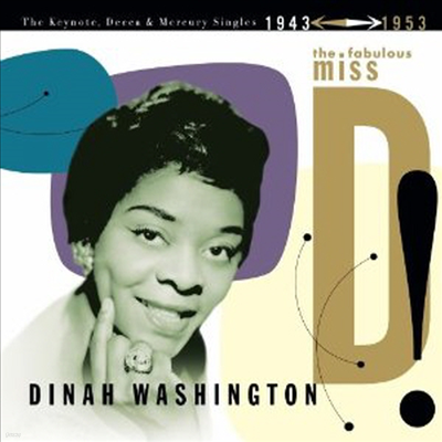 Dinah Washington - The Fabulous Miss D! The Keynote, Decca And Mercury Singles1943-1953 (Limited Edition) (4CD)