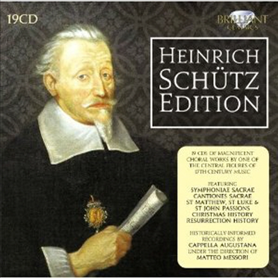θ   (Heinrich Schutz Edition) (19CD Box Set) - Matteo Messori