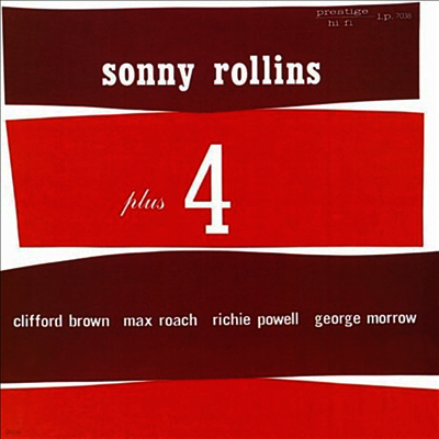 Sonny Rollins — Plus Four (Remastered)(Limited Edition)(Back To Black Series)(MP3 Voucher) 앨범 커버