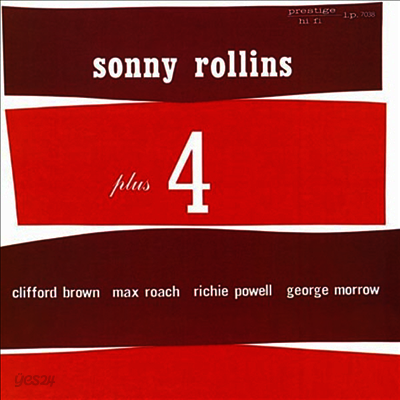 Sonny Rollins - Plus Four (Remastered)(Limited Edition)(180g Audiophile Vinyl LP)(Back To Black Series)(MP3 Voucher)