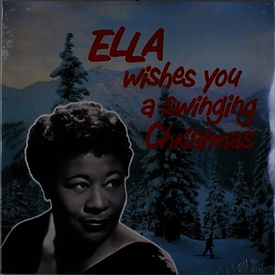 Ella Fitzgerald — Ella Wishes You A Swinging Christmas 앨범 커버