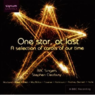 현대 작곡가들의 캐롤 모음집 (One Star, At Last - A Selection of Carols of Our Time)(CD) - Stephen Cleobury