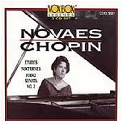  : , , ҳŸ 2 (Chopin : Nocturnes, Etudes, Sonata No.2) (3CD) - Guiomar Novaes