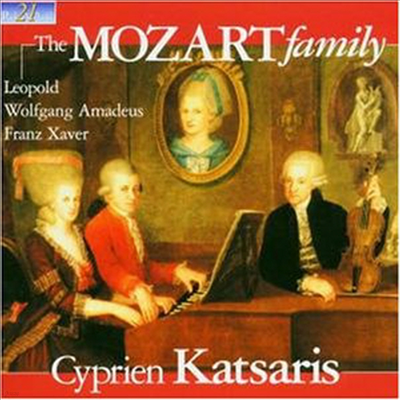 Ʈ(ʫ)  (The Mozart Family)(CD) - Cyprien Katsaris