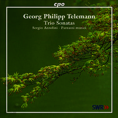 텔레만 : 트리오 소나타 (Telemann : Trio Sonatas)(CD) - Sergio Azzolini