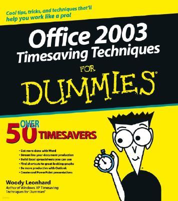 Office 2003 Timesaving Techniques for Dummies