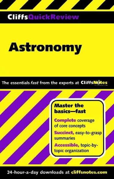 Cliffsquickreview Astronomy