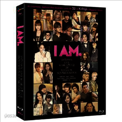 소녀시대/보아/F(x)/강타/수퍼주니어/동방신기 - I Am: Smtown Live At Madison Square Garden (2Blu-ray) (2012)(Blu-ray)