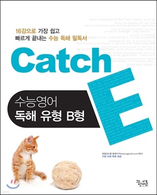 Catch 캐치 E 수능영어 독해 유형 B형 (2013년)
