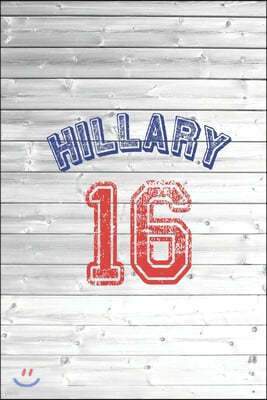 Hillary for president 2016 - Grunge Election Political Journal
