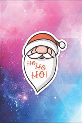 Ho Ho Ho! Santa Clause Face - Christmas Journal
