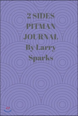 2 Sides: 90 Pages of 6 X 9 Inch Bound Pitman College Ruled Half and Half Vertical Separation White Pages