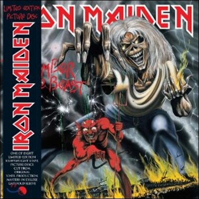 Iron Maiden — The Number Of The Beast (Picture Disc Limited Edition) 앨범 커버