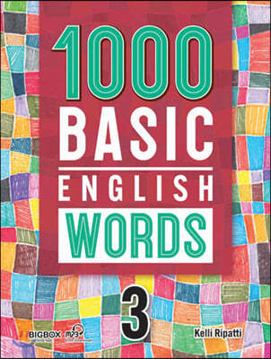 1000 Basic English Words 3 (With QR Code)