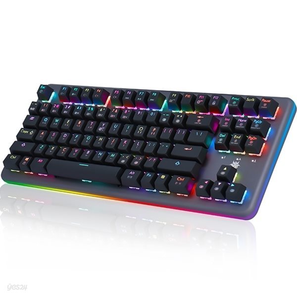 HEXGEARS GK757 카일 박스 RGB 텐키리스 기계식 키보드 백축