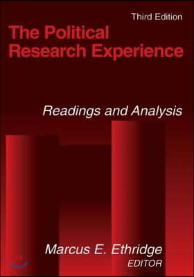 The Political Research Experience: Readings and Analysis: Readings and Analysis