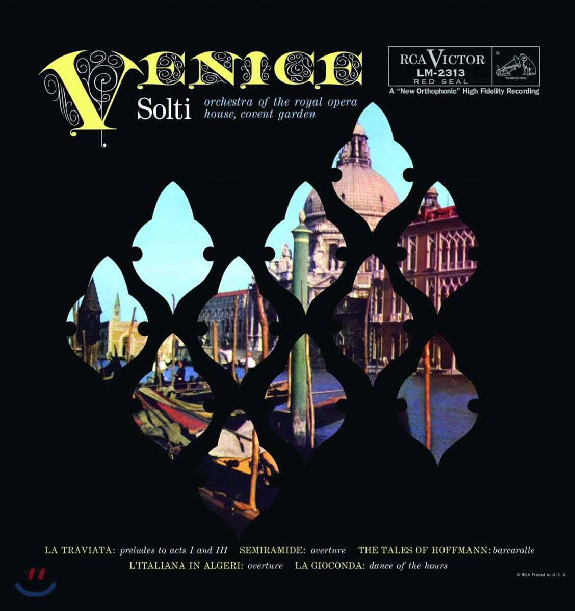 Georg Solti 베니스 - 라 트라비아타, 세미라미데, 호프만의 이야기 - 게오르그 솔티 [SACD Hybrid]