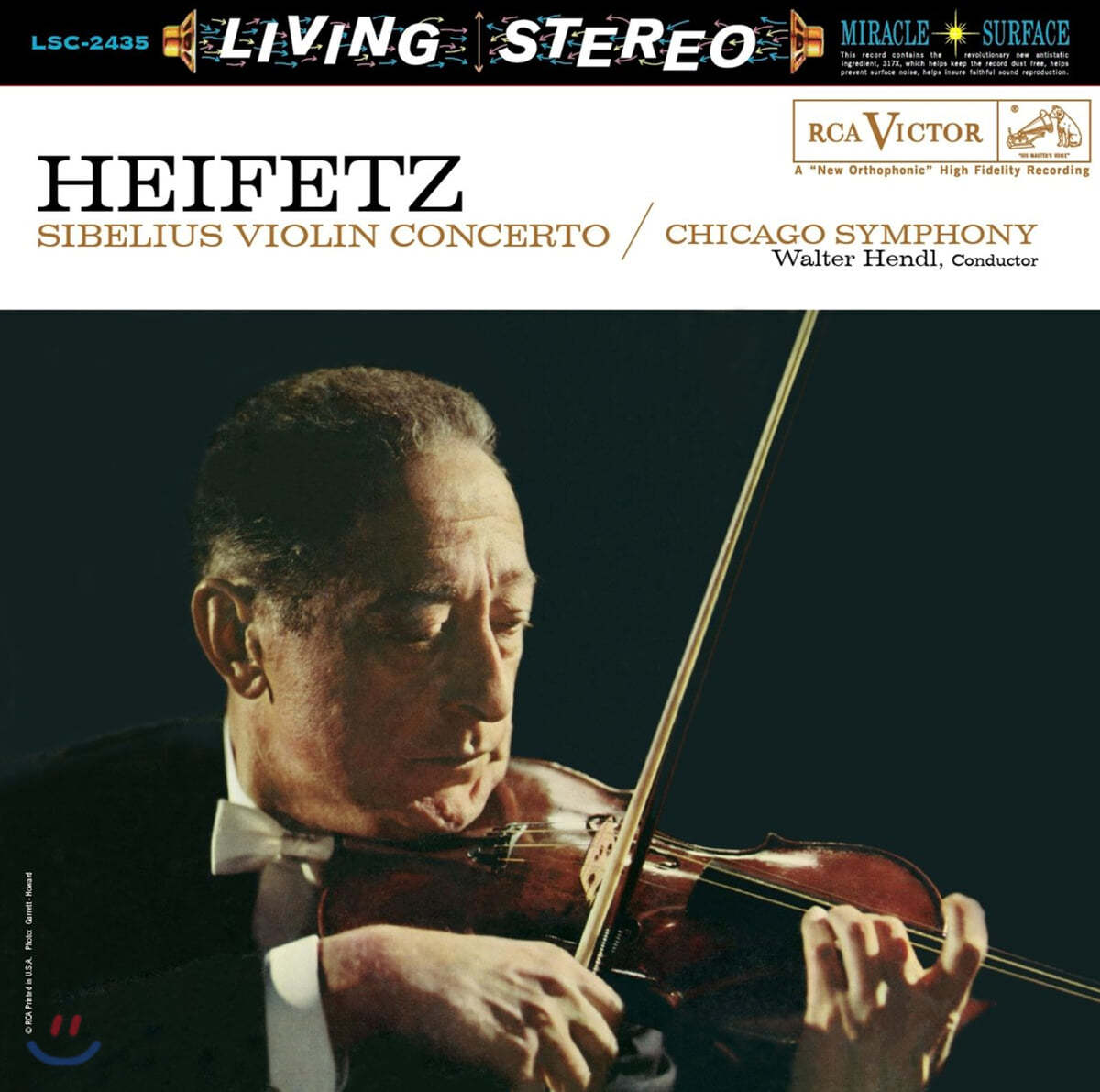 Jascha Heifetz 시벨리우스: 바이올린 협주곡 d단조 - 야사 하이페츠 (Sibelius: VIiolin Concerto Op. 47)