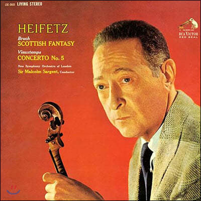 Jascha Heifetz : Ʋ ȯ - ߻  (Bruch: Scottish Fantasy, Vieuxtemps: Concerto No.5)