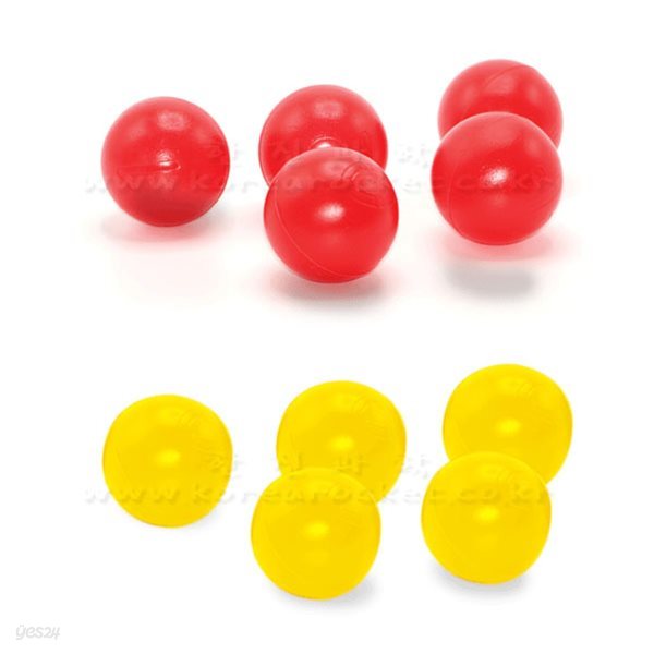 그림자 물체 빨간공 노란공 (5개 1조)